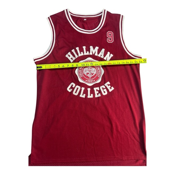 Hillman College Dwayne Wayne #9 A Different World Throwback Basketball Jersey XL - Picture 5 of 6